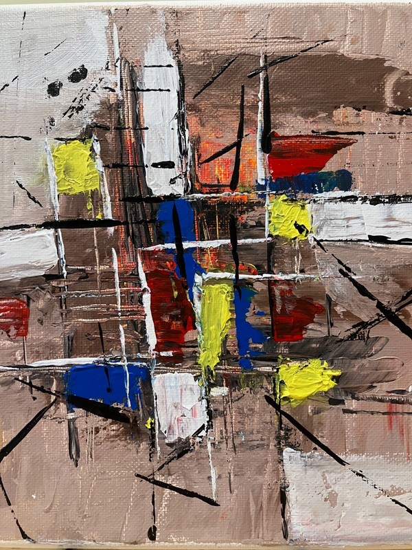 8×8 Acrylic Painting Specialist The 4th Dimension Revealed «Restricted Edition»
