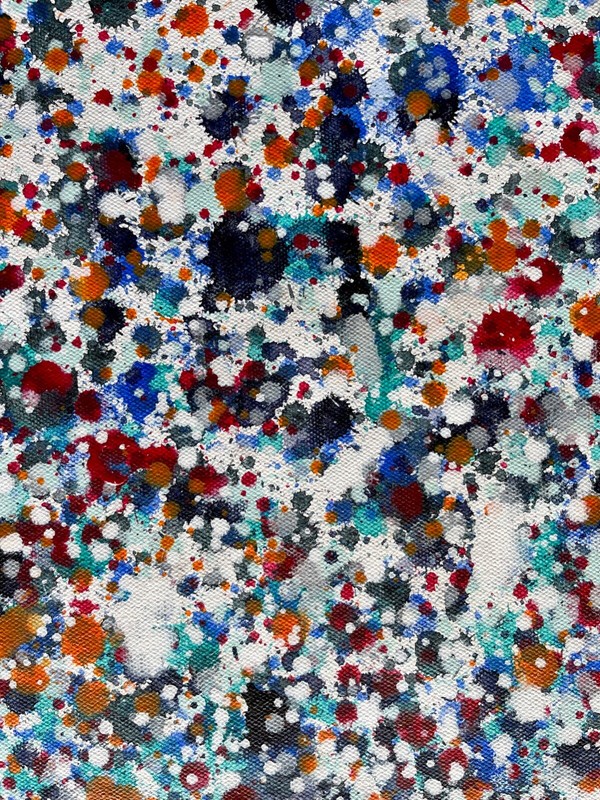 ORIGINAL ABSTRACT ACRYLIC PAINTING ON CANVAS gallery