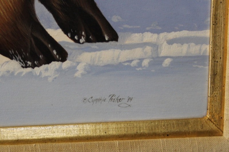 Original Wildlife Fine "Regal Company" by Cynthie Fisher gallery