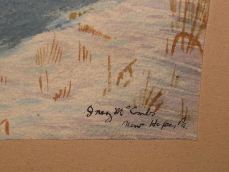 INEZ McCOMBS LISTED NEW HOPE PENNSYLVANIA ARTIST Home tree gallery