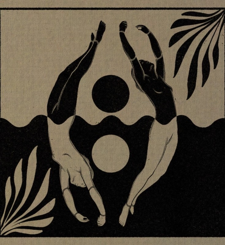 Yin – Yang | Handmade Painting | Handmade Paper | Acrylic Color