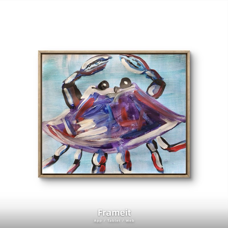 Pam Bible Abstract Colorful Modern Unique Bold Art Acrylic Mixed Media Paper