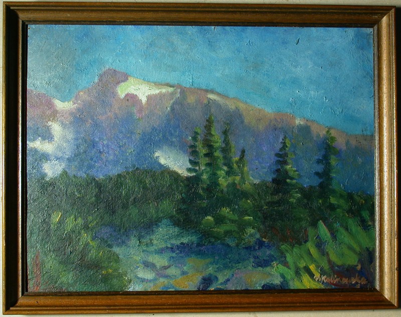 W. Kalinowska – Gebirgslandschaft – Polen