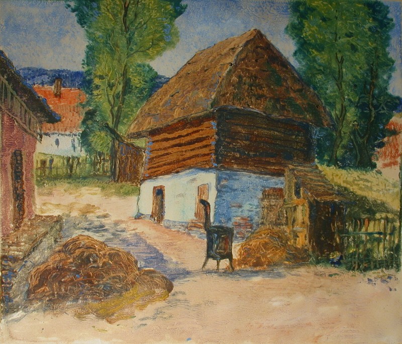 Oscar Matysek (1885-?) Monotype