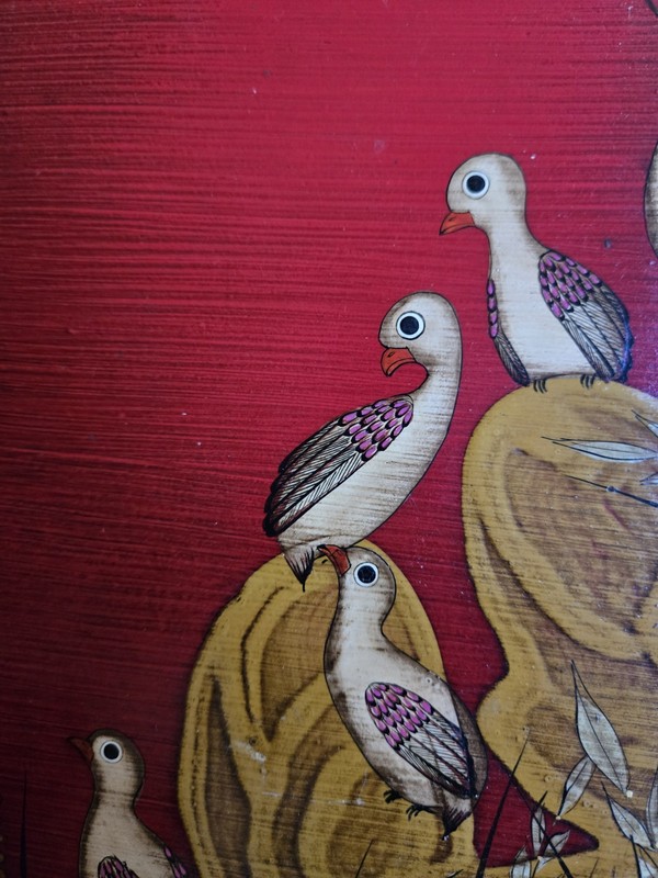 Arturo Alcala Stunning Painting 1979 Art Folk Art Mexico Feb 1979 Signed Beauty gallery