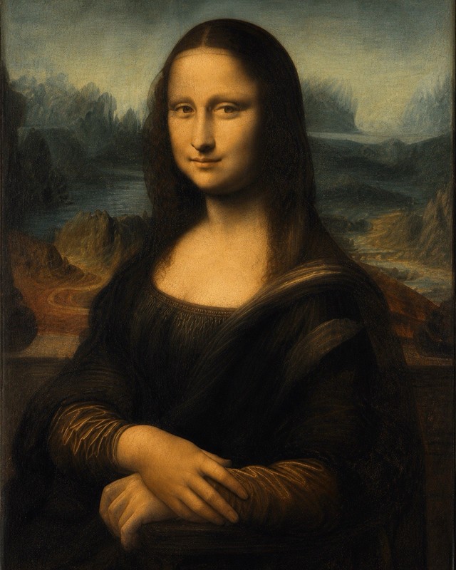 Mona Lisa Artwork Amazing Quality Laminated. 100% Trusted Seller. Lifetime.