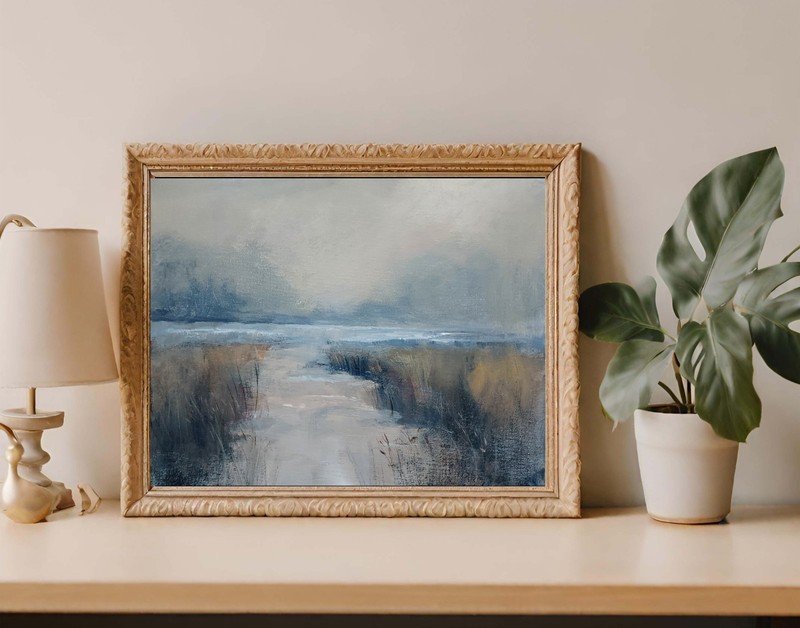 Original Impressionist Painting on 11 in x14 in Canvas - Signed by the Artist gallery