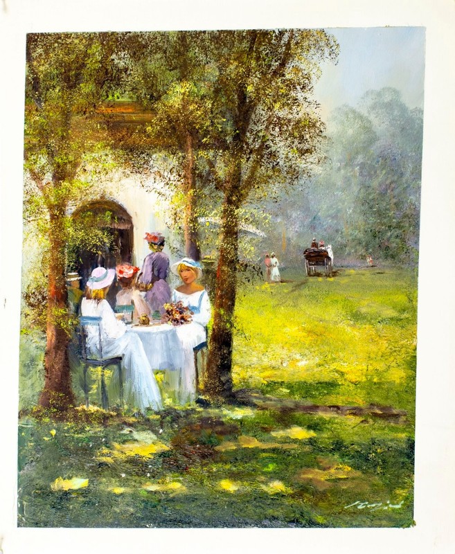 Rahnavardkar Madjid (Germany,Iran,1943-?) oil painting 137657 gallery