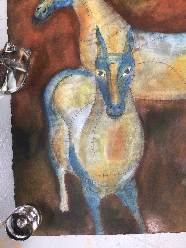 Francisco Toledo Original Mixed Media Painting / Original COA gallery