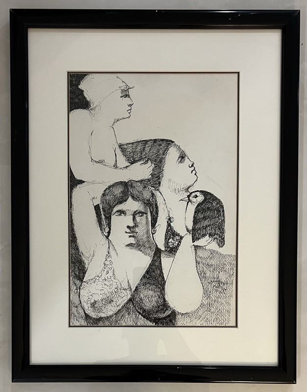 Manuel Chong Neto (1927 – 2010) Panama Latin American Art