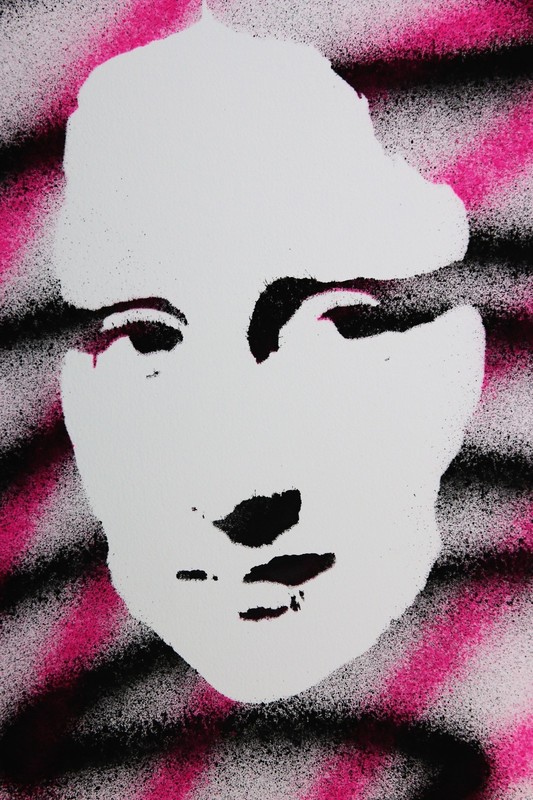 ZIEGLER T SIGNED + dface,shepard fairey,dolk,banksy,faile,mr brainwash STICKERS gallery