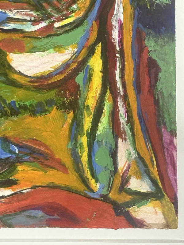 Anthony Quinn Original Oil Painting on Paper “Those Frontier Plains” gallery