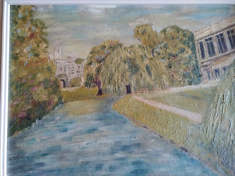 Margaret Nightingale, U.K. ARTIST, 1968 remembrances of Cambridge, John Hilton