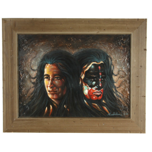 «Transformations» By Anthony Sidoni Signed Oil Painting on Board 11 3/4″x15 1/2″