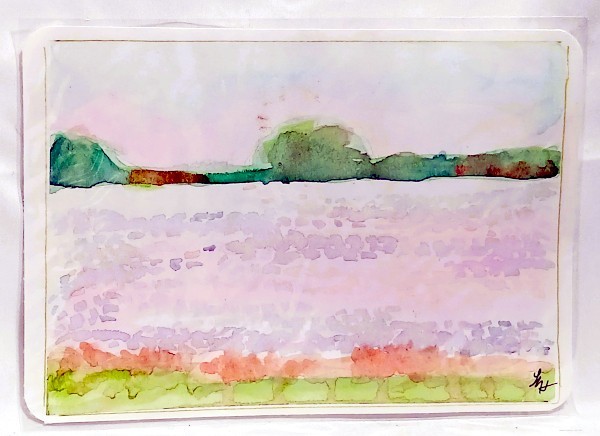 Miniature Fine Art Study • Watercolor on Paper • Signed Original