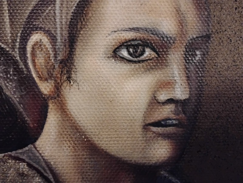 Rolando Cubero Original Oil Painting | Signed | Magic Realism Surreal Figurative gallery