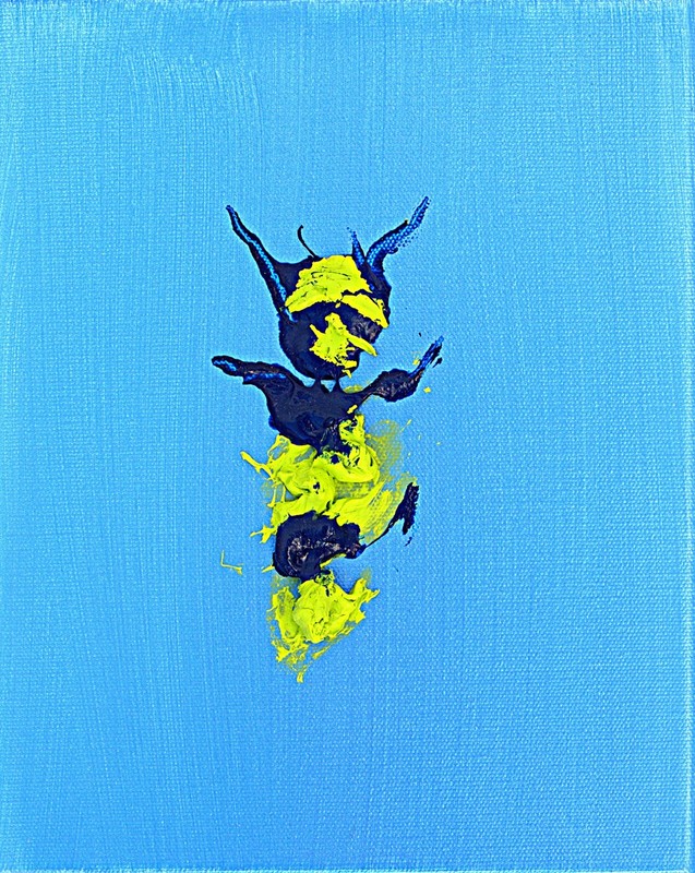 Stephen Neil Gill Rising Pareidolia Shaman Surreal Tribal Folk Art Minimalist