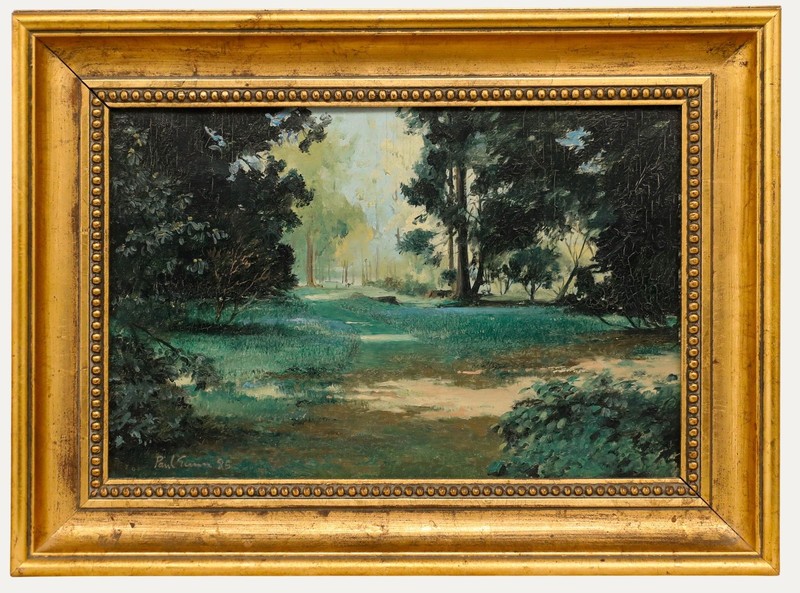 Paul Gunn (b.1934) – Framed 1985 Oil, Spring Morning