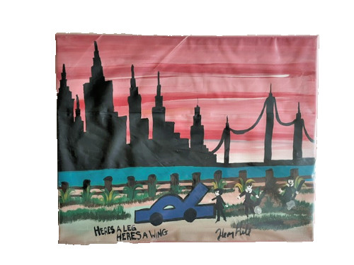 Henry Hill Good Fellas original painting. Never been unwrapped.