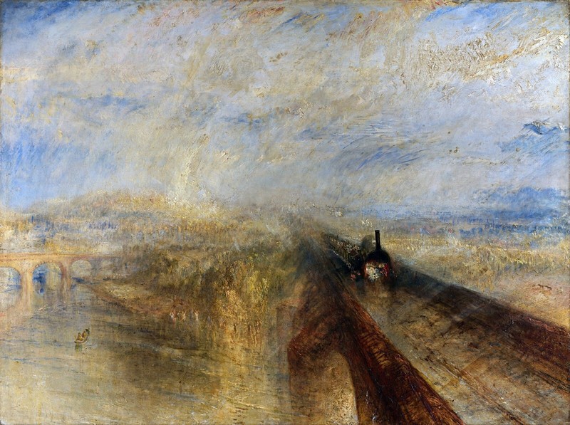 Rain, Steam and Speed Western Railway Painting by Joseph Turner Reproduction