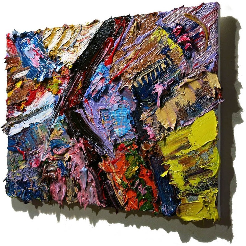 LANDSCAPE ORIGINAL OIL█PAINTING█VINTAGE█IMPRESSIONISM█ART█MODERN ABSTRACT POP gallery