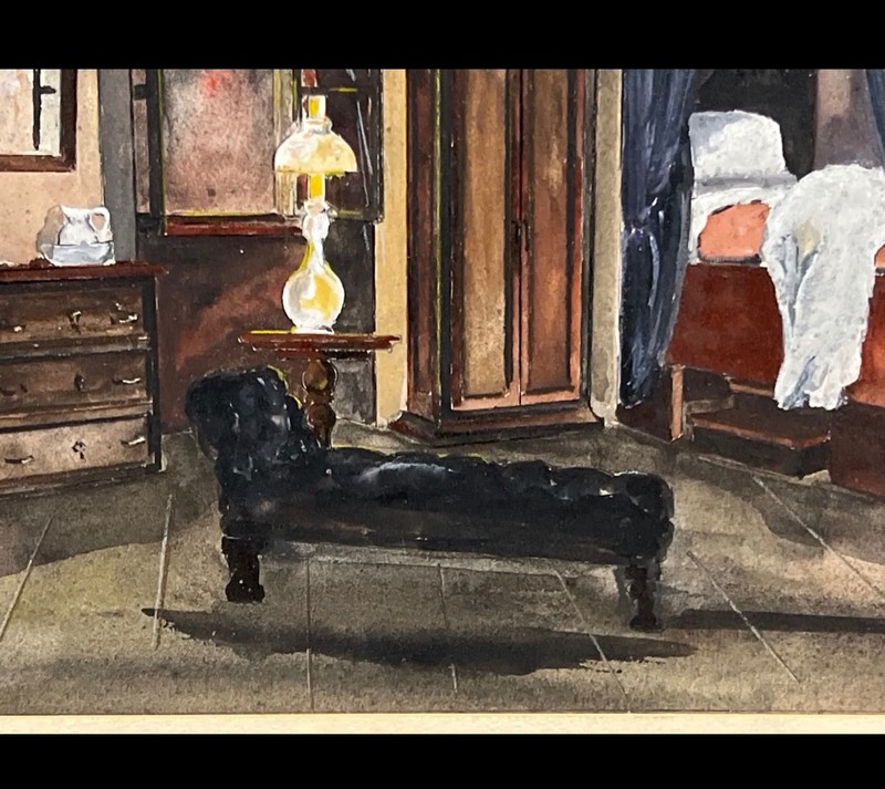 Original Art Set design Interior design aesthetic - Title 3 Sisters gallery