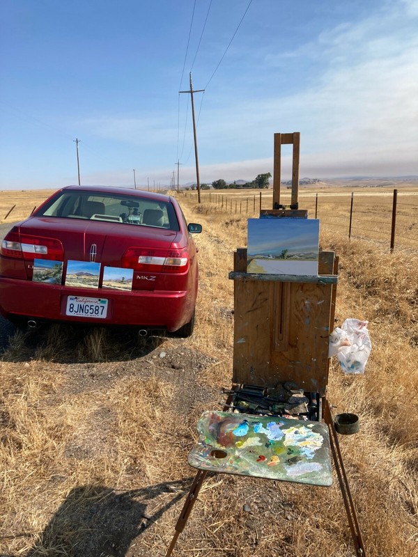 US Dept State Recognized artist: E. Merced foothills out Cunningham Rd gallery