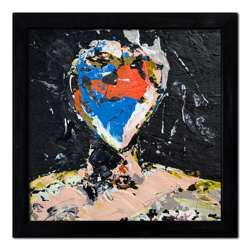 HAVLOCK Where the Self Settles – Framed Painting Modern Abstract Expressionism