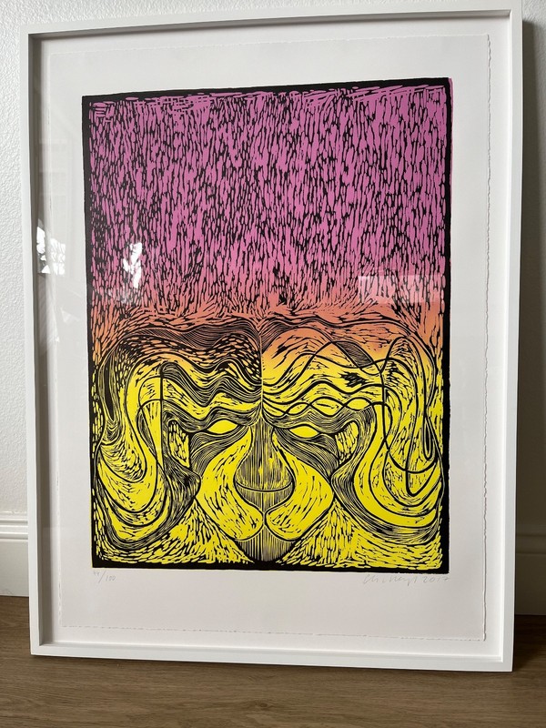 Charline Von Heyl Madchen, 2017 Gorgeous lincout by Major International Artist