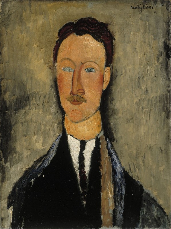 Amadeo Modigliani Signed Oil Painting on Canvas 16×24