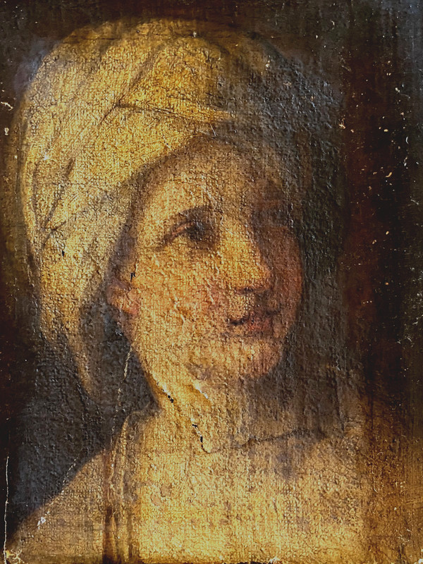 antique oil on canvas painting old masters most probably 16th or 17th century gallery