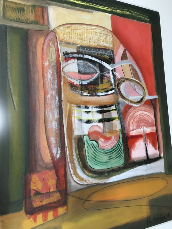 HECTOR FRANK Cuban Artist ABSTRACT EXPRESSIONISM FIGURATIVE Y2K gallery
