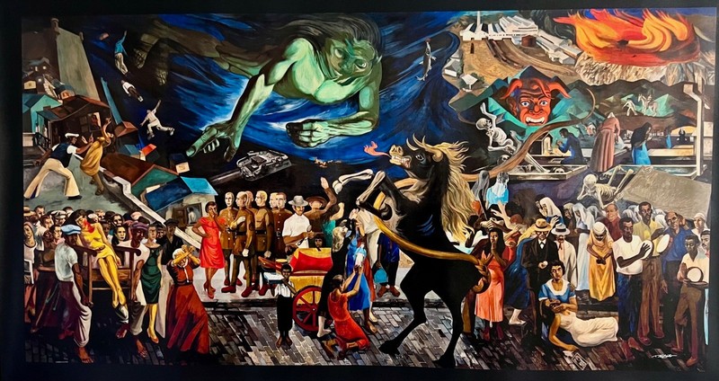 Rafael Tufiño » Mural La Plena»