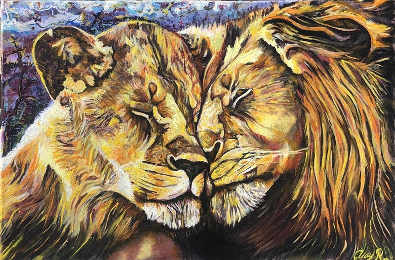 Lions in love￼