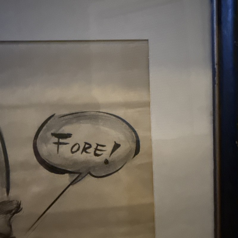 GEORGE CONRAD “Fore- Larry Rayl … as I see him” Illustration gallery