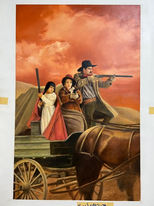 George A. Bush Original Western Art «Code of the West #6» by Stephen Bly 1997