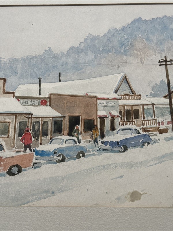 California Painting Landscape Historic Winter Julian Regionalism Impressionism gallery