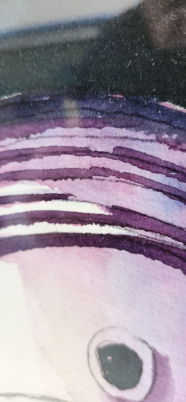 Terry Madden original Watercolor On Paper Lighthouse Palm Trees gallery