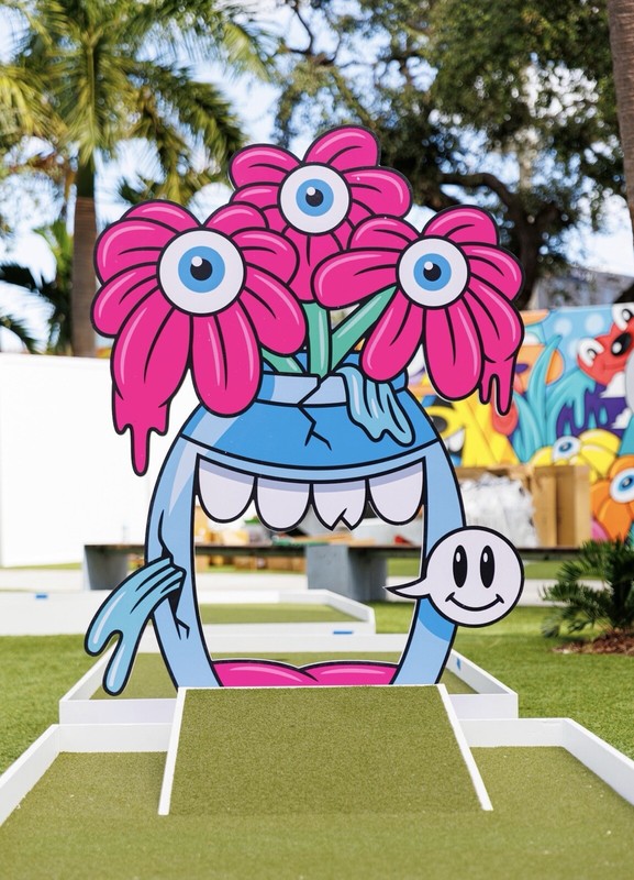 RARE Greg Mike – Plant Physical Piece, Approximately 5’ 8” Tall