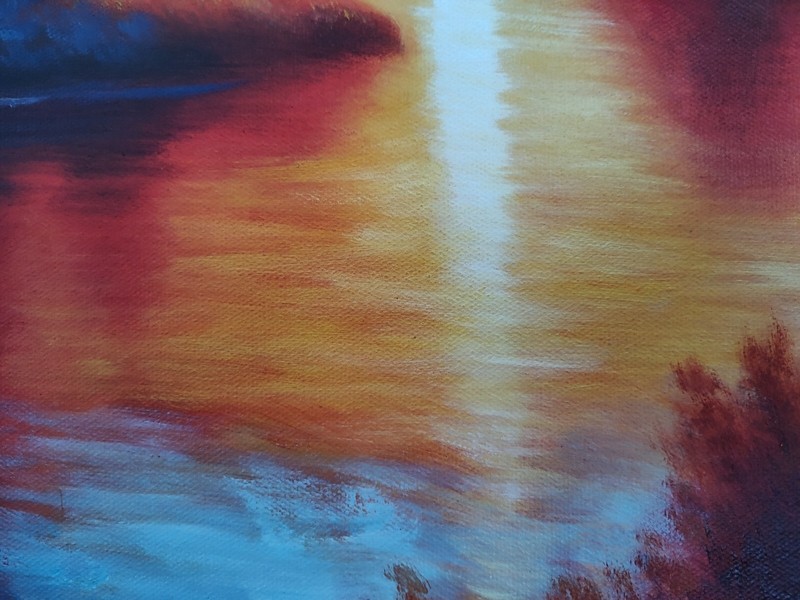 ORIGINAL Self-made Oil Painting gallery