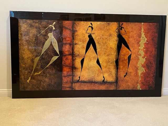 Roberto Fancini Female Silhouettes 60″W x 34″H 