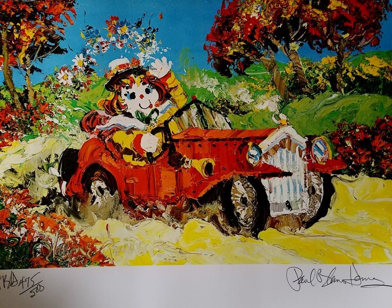 Paul Blaine Henrie (1932-1999) Ltd. Ed. Serigraph Numbered and Hand Signed W/LOA
