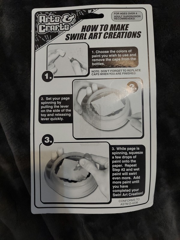 JA-RU Arts & Crafts Swirl Art No. 1317, 2004 Ja Ru Inc gallery