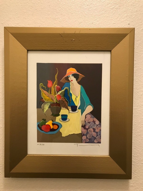 Itzchak Tarkay Original signed, numbered 56 of 95
