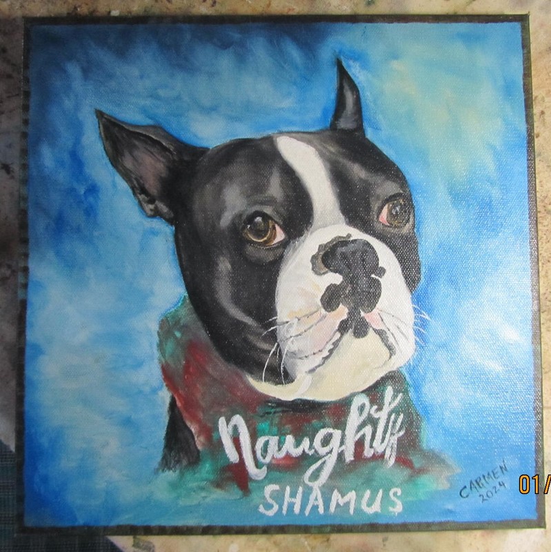 A PORTRAIT OF YOUR DOG, YOUR PHOTO, SATISFACTION GUARANTEED gallery