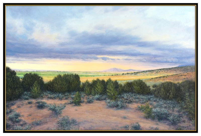 Travis R Humphreys Original Oil Painting On Canvas Signed Large Landscape Art gallery