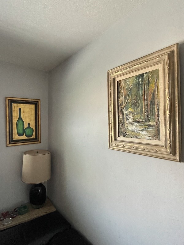 GERHARD LUKAS LARSEN ANTIQUE LANDSCAPE OIL PAINTING OLD VINTAGE MODERN ABSTRACT gallery