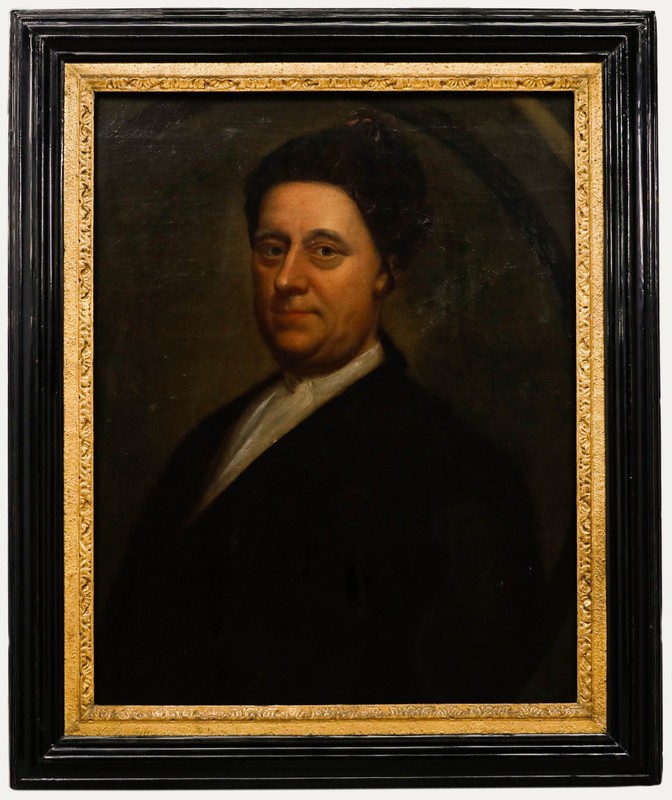 British School 18th Century Oil – Portrait of a Gentleman