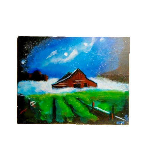 Contemporary Southern Folk Art • Original Painting • Studio Release