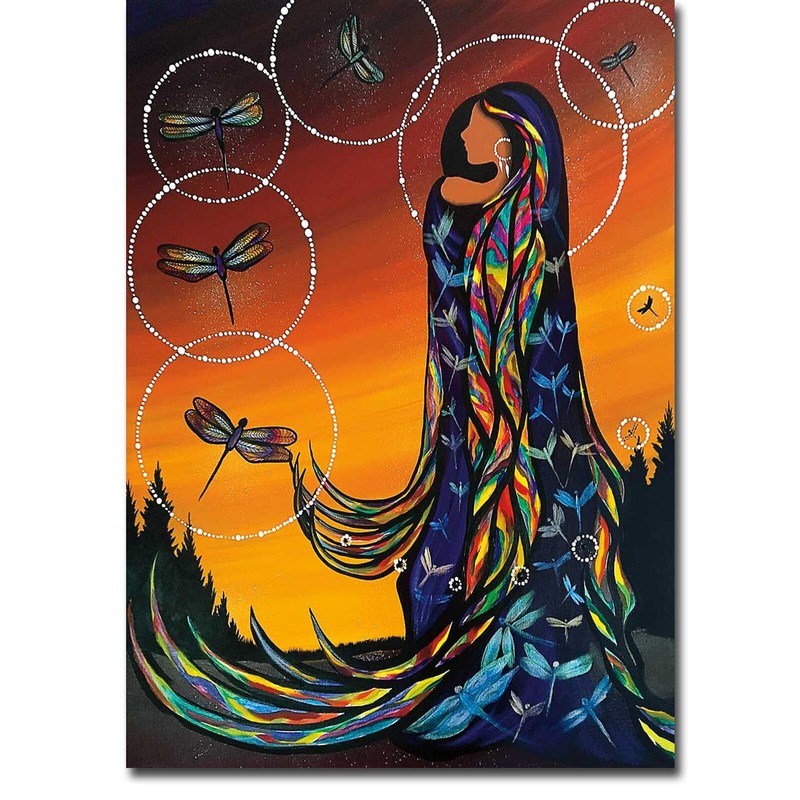Transformation by Betty Albert Gallery-Wrapped Canvas Giclee Art (24 in x 16 in)